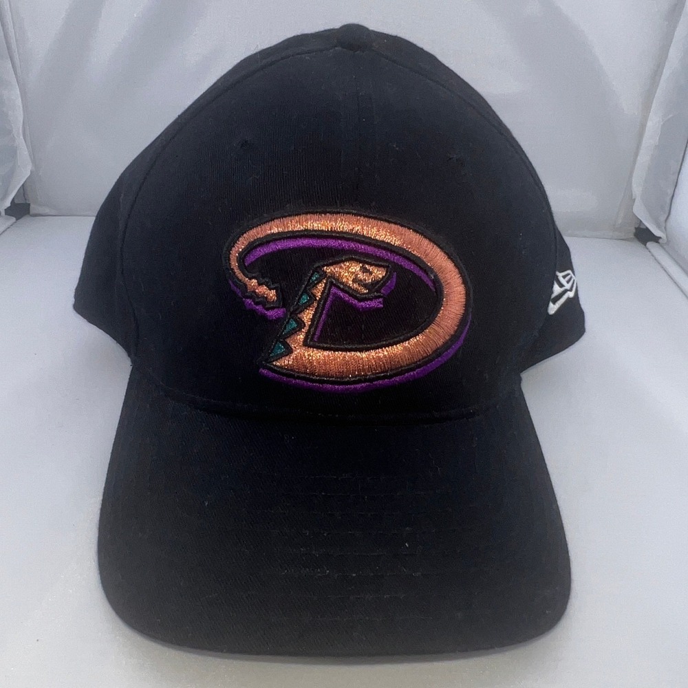 Arizona Diamondbacks New Era Hat Mens Black MLB Adjustable Baseball Cap D-Snake